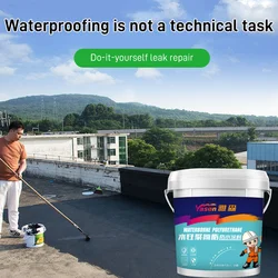 waterproof coating Polyurea waterproof and anticorrosive coating roof bungalow crack leakage repair material polyurethane King's