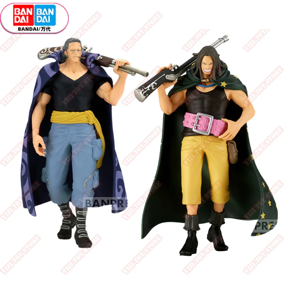 BANDAI BANPRESTO ONE PIECE Yasopp Benn Beckman Anime Figures Action Model Toys