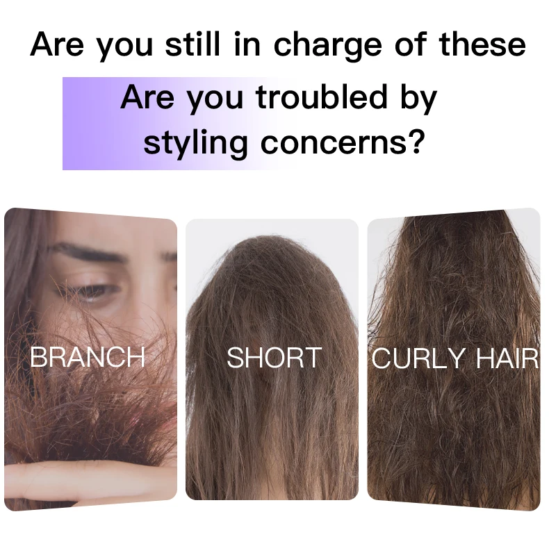 ماكينة تشذيب فرع، مزيل الشعر اليدوي، العناية بإصلاح الشعر التالف #5