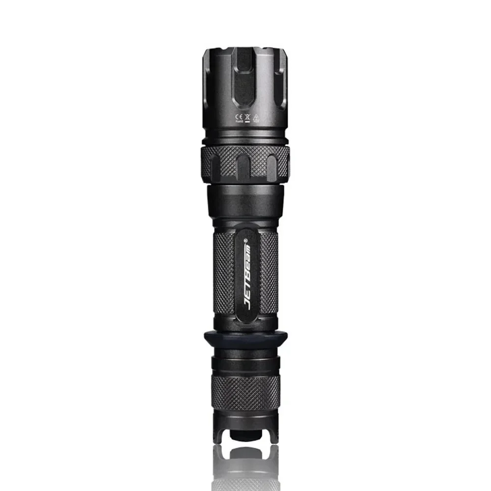 JetBeam RRT-M2S مصباح يدوي LEP صغير 480LM WP-T2 شعلة ليزر 250000   كانديلا مع بطارية 21700 للتخييم والصيد للدفاع عن النفس
