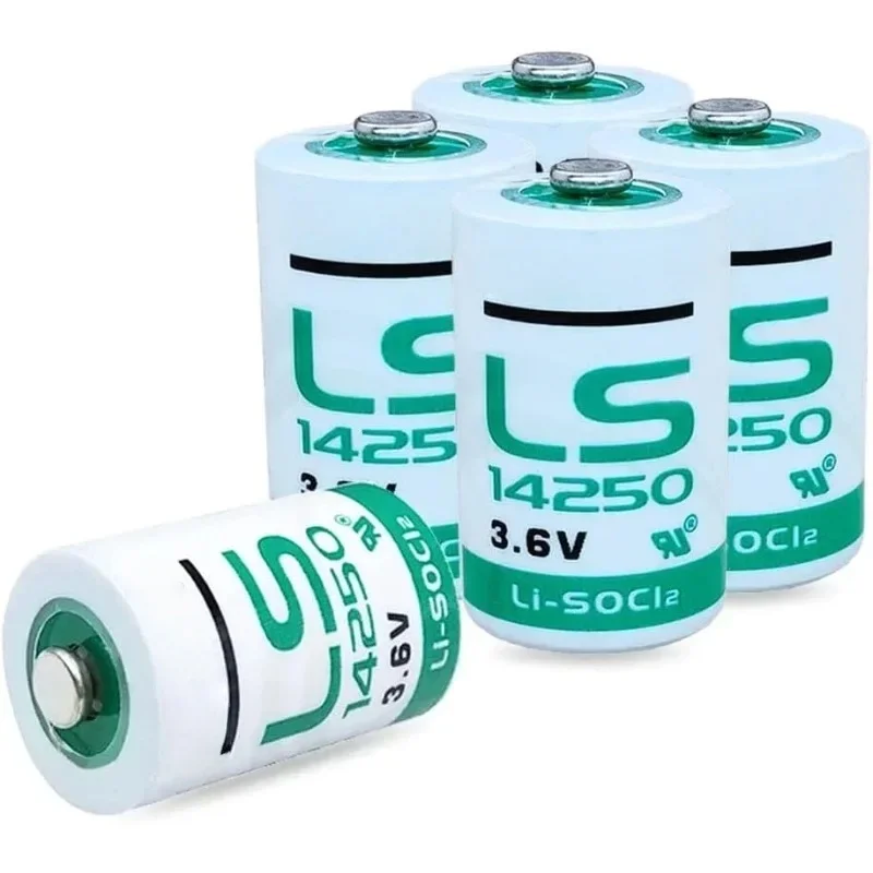 

(5-Pack) LS14250 Battery 3.6V 1200mAh 1/2AA Lithium Battery