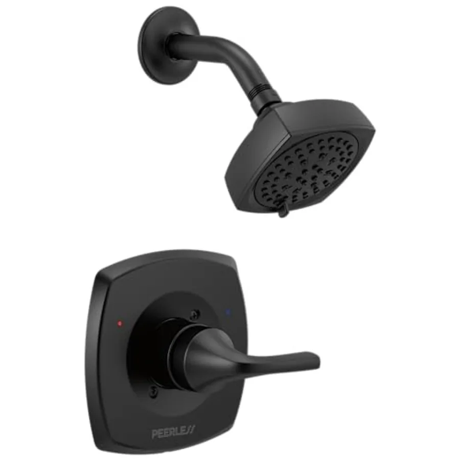 

Parkwood Shower Faucet Set Black, Shower Trim Kit, Shower Fixtures, Bathtub Faucet Set, Shower Handle, Matte Black PTT14235-BL