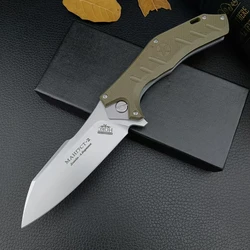 D2 Steel Blade Russian HOKC Mangust-2C Outdoor Folding Pocket Knife Desert G10 Handle Camping Survival Hunting EDC Tools