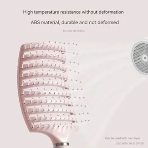 Saç fırçası hava yastığı tarakları ve saçlar için yumuşak, saç dökülmesini önleyen masaj fırçası, tüm saç tipleri için doğal saçlar için uzun, kalın, ince Zemini fırçalamak için 6 büyük satış-no. 5