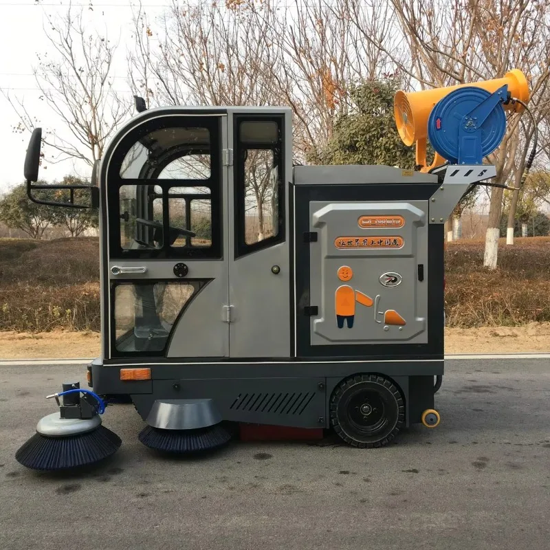 High Productivity Ride On Electric Floor Sweeper For Large Scale Facility Management Professional Grade Sweeping Equipment