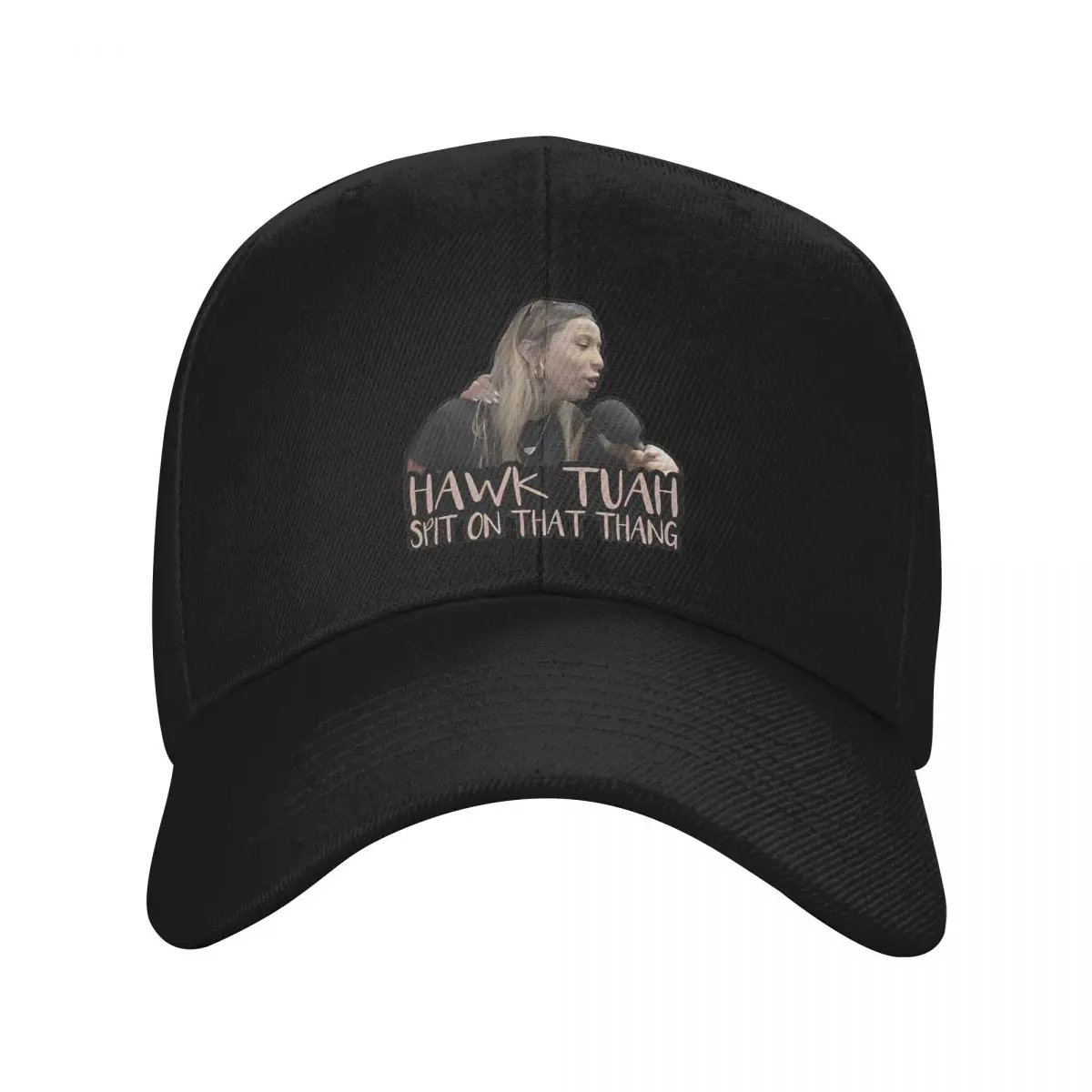 Adult Hawk Tuah Spit On That Thing Cap Fitted Baseball Cap Girl Funny Meme Hat Trucker Worker Cap Adjustable Sun Hats Summer