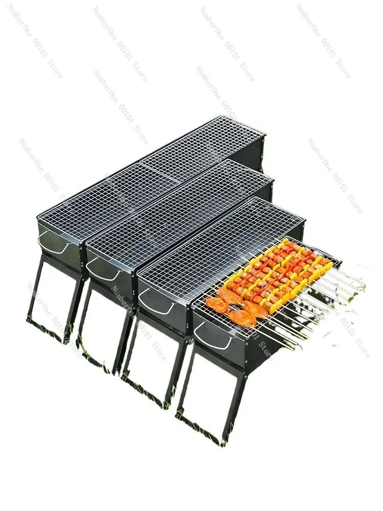 New Barbecue Oven Folding BBQ Grill Small Barbecue Tools Charcoal Carbon Rack