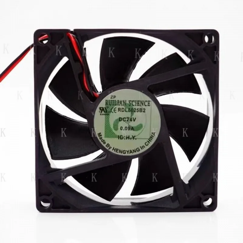 

C ДЛЯ 1 шт. RDL8025B2 8025 DC24V 0.09A 8CM 2-проводной инверторный охлаждающий вентилятор # А6–27