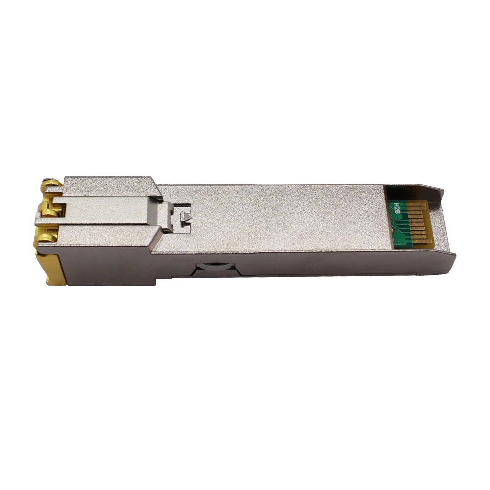 2PCS 1000M Copper RJ45 SFP Transceiver Module 0-70℃ Fiber Optic Transceivers Compatible Hw/Mikrotik/Tplink/Juniper/HP/Aruba Swit