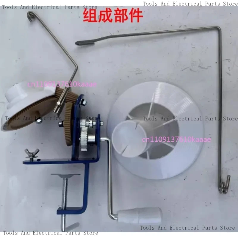 

Household Hand Crank Fast Winding Device, Wire Reeling Manager, Wear-Resistant And Silent Engineering Plastic Gear