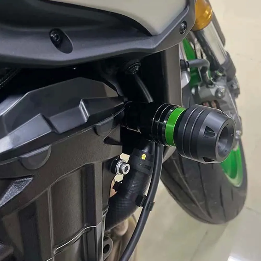 For Kawasaki ZX6R 2019-2022 Anti-drop Ball Modification - Motorcycle Accessories Engine Crash Aluminum Crash Balls Crash