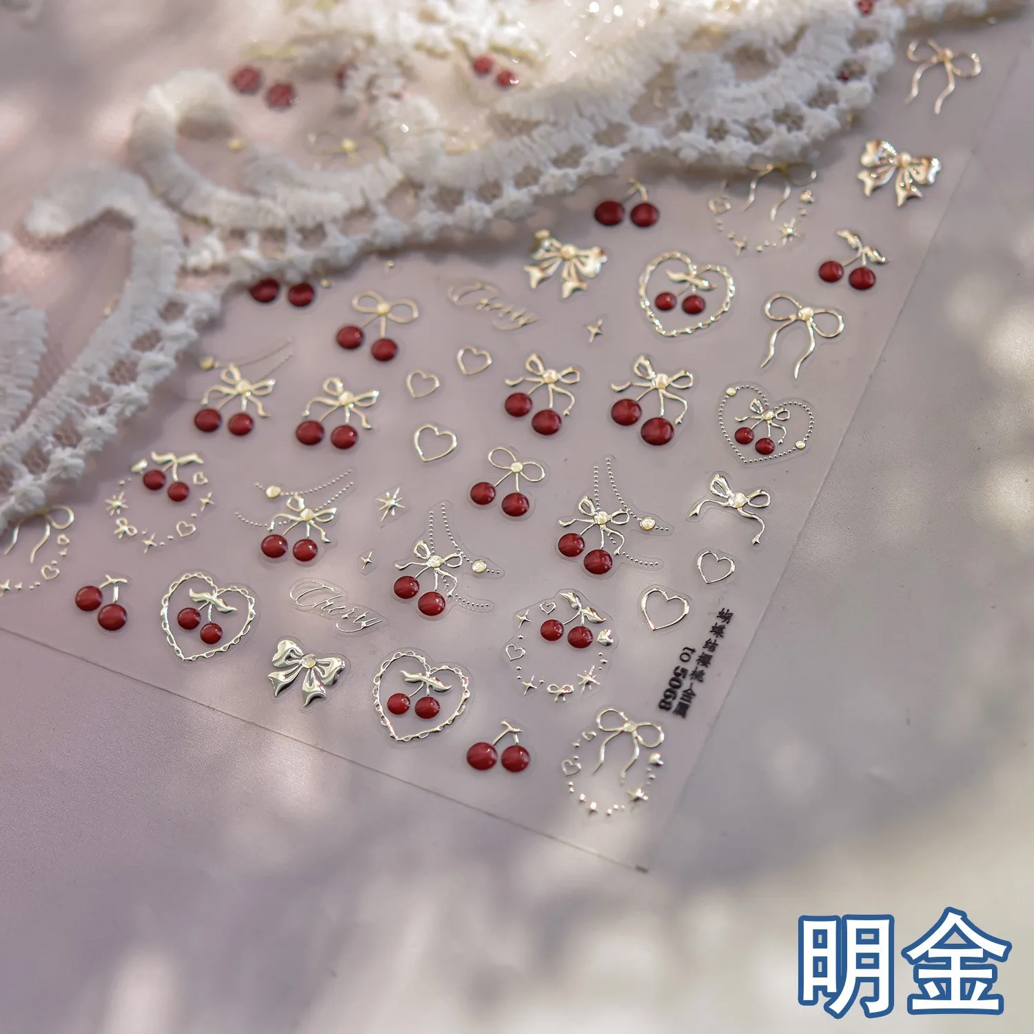 Klassische 5D-Nagelkunst-Aufkleber im Palast-Stil, Retro-Schmuck, Schneeflocken-Quadrat, glänzender Edelstein, selbstklebend, luxuriös, für Damen, Nagelaufkleber – Detail 9