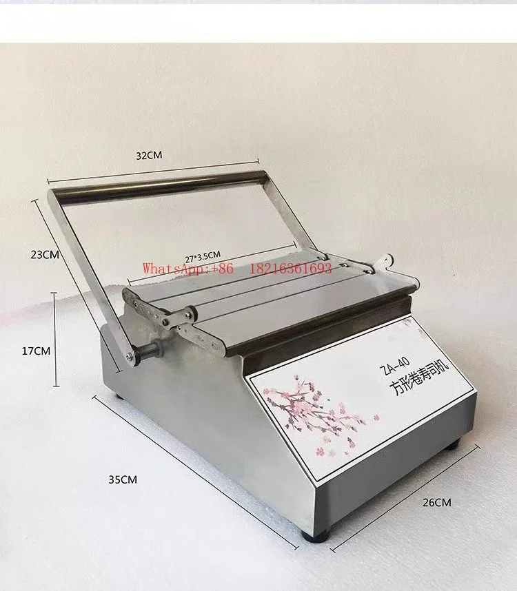 NEW2026 Commercial Square Round Roll Sushi Machine Roll Rice Ball Machine Sushi Machine Full Set