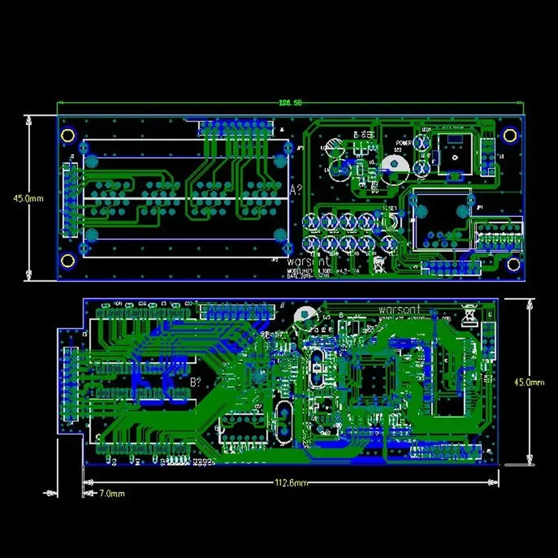 Mini router module Smart metal case with cable distribution box 8 ports router OEM modules with cable router Module motherboard