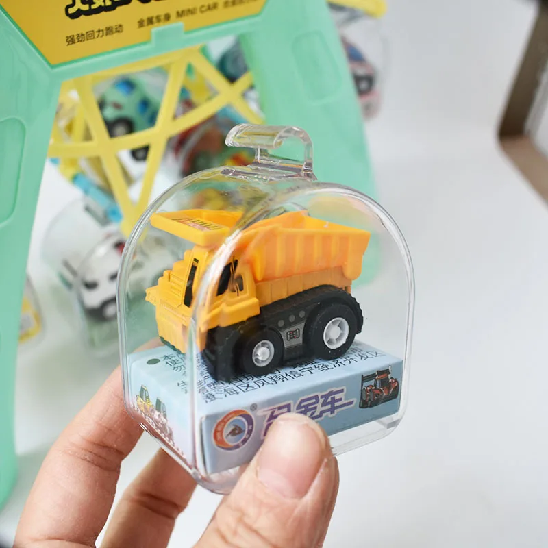 Alloy pull back mini toy cars model,cartoonengineering transporter toy,New  children's toys,wholesale