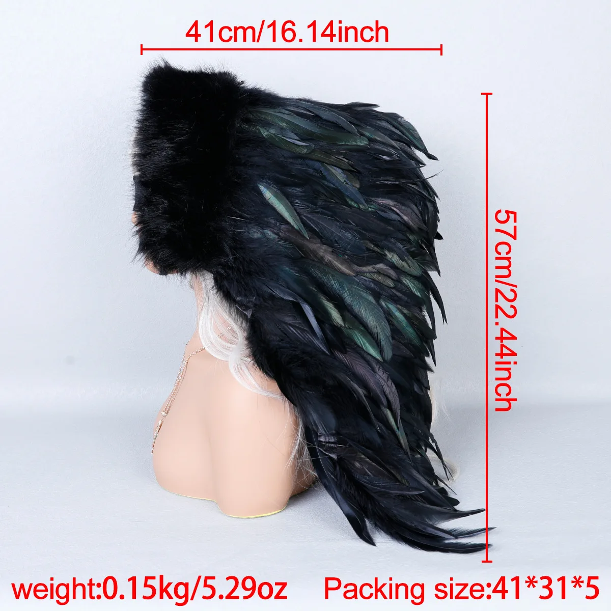 هالوين ريشة قبعة غطاء الرأس الدانتيل الديكور كرنفال موكب زي تأثيري أزياء مسرحية الحفلات اكسسوارات 2026 #5