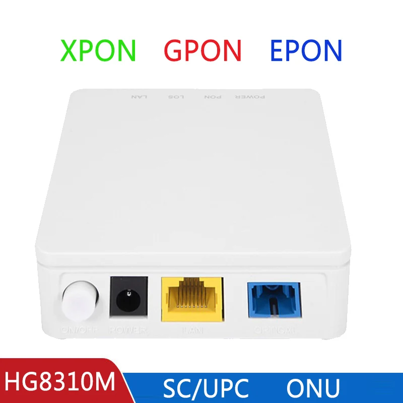 HG8310M Gpon XPON EPON 100% New original Ont FTTH 1GE Termnal Onu Gigabit Modem SC/UPC ONU 1000M OLT