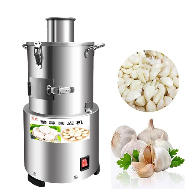 110/220v elektrische Knoblauch schälmaschine, die Edelstahl für die automatische Steuerung des Getreide abscheiders schält
