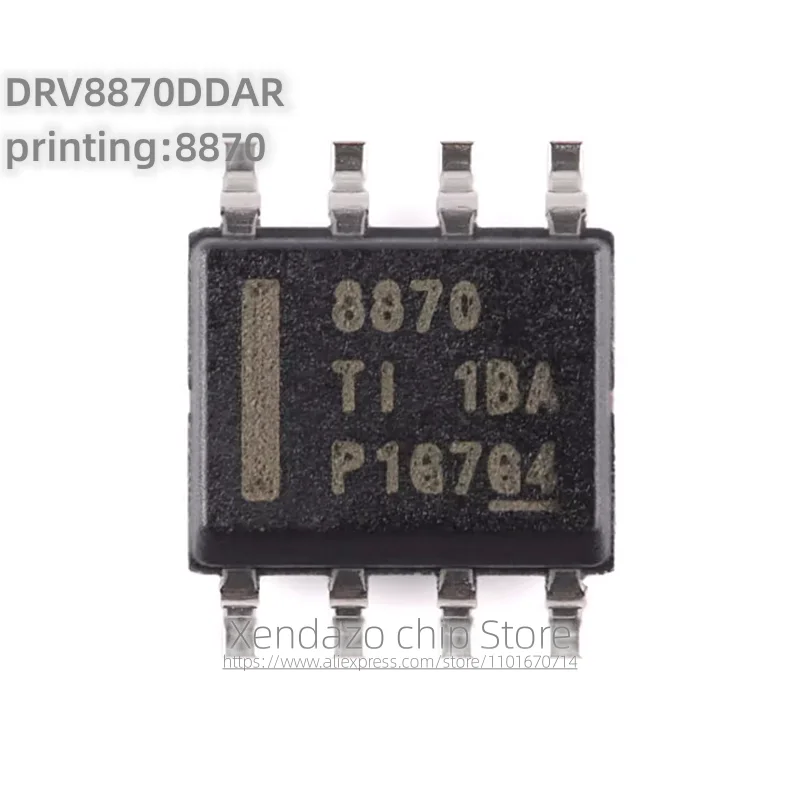 10pcs/lot DRV8870DDAR printing 8870 SOP-8 package Original genuine 3.6A H-bridge motor driver chip