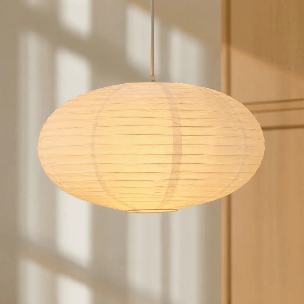 Oval Shape Paper Lamp Folding Design Flying Saucer Shape Wall Sconce Vintage Classic Paper Lantern Wedding Birthday Party