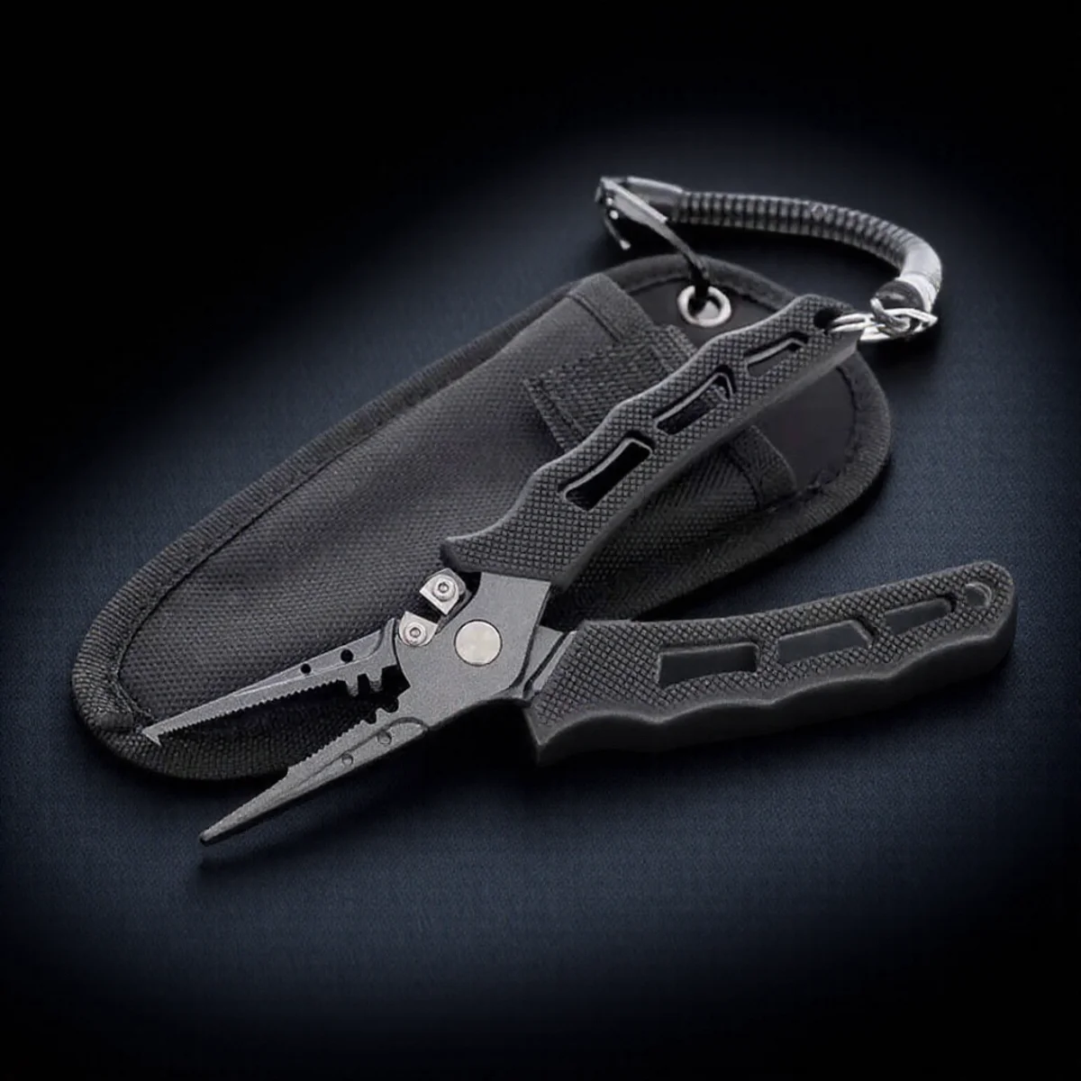 7 Inch Precision Forged Stainless Steel Multifunctional Fishing Plier Scissors Clamp High Quality