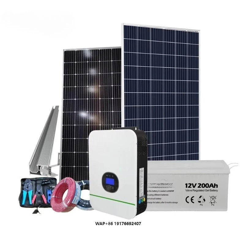 Price 10kw Power System Complete Hybrid Set 500w Solar Panel Solar Panel System for Home Solar System on Off Grid Hybrid