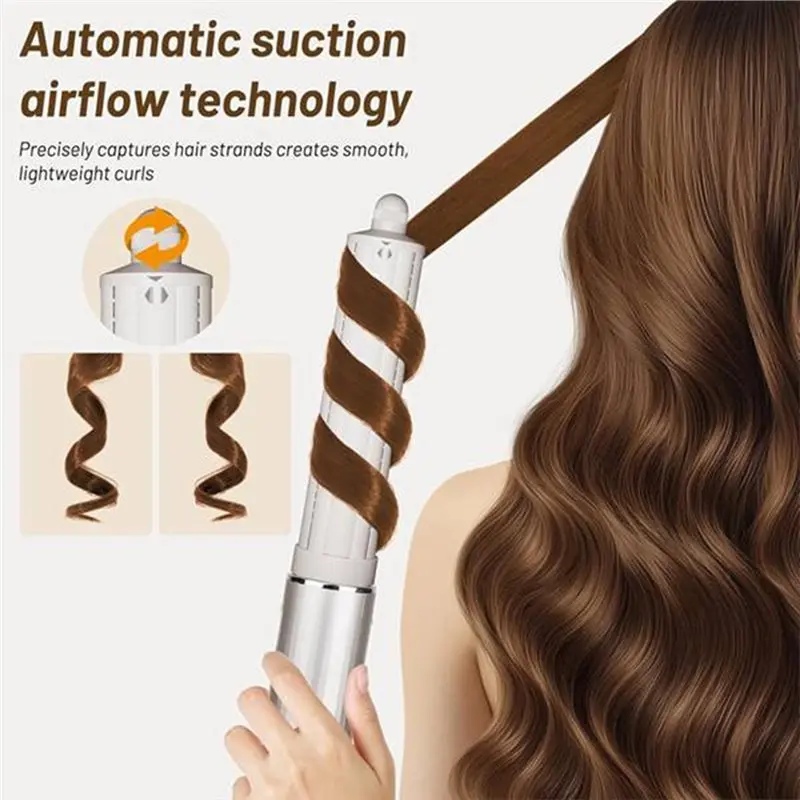 WHYY-Long Barrels Curling And Upgraded Large Round Volumizing Brush For Shark Flexstyle HD400 Hair Attachment