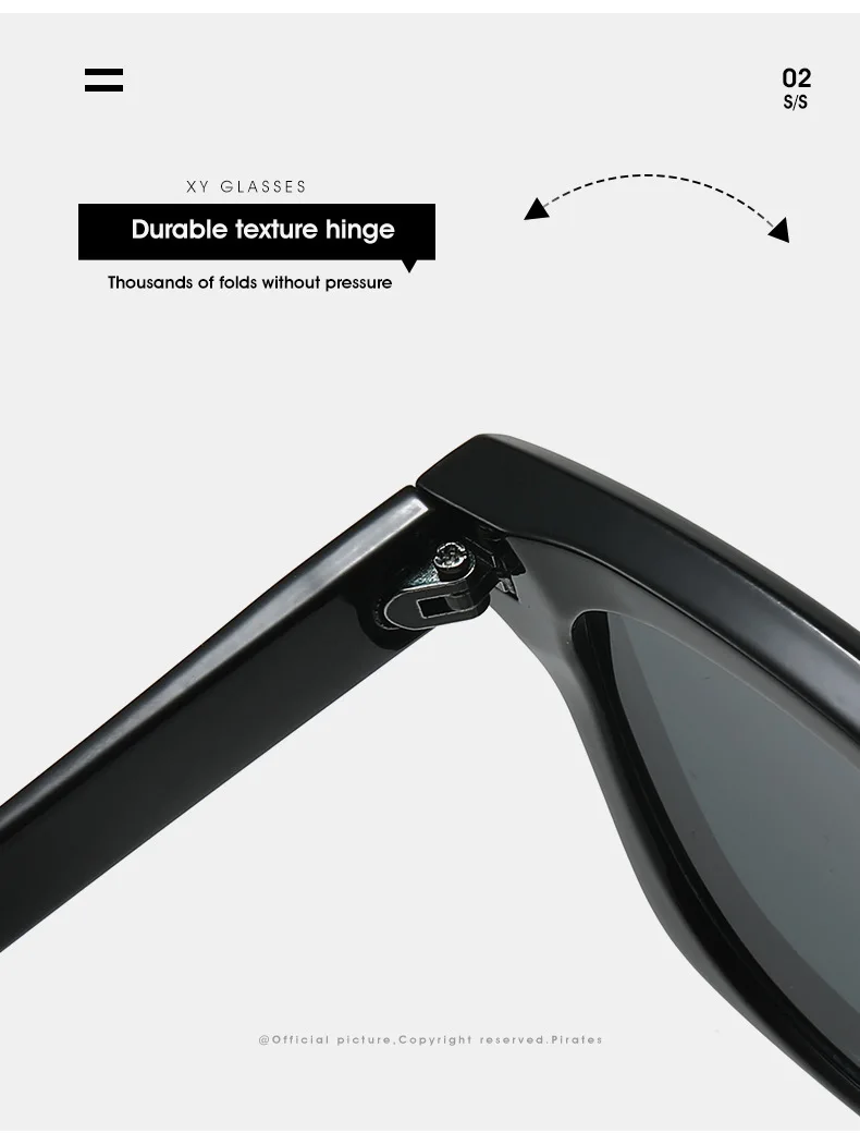 2025 Neue Quadratische Sonnenbrille für Herren, Modisches Schlichtes Design, UV400-Schutz, Geeignet für Verschiedene Szenarien – Detail 14