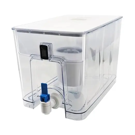 

Water Filter Dispenser with Advanced Filter, 36 Cup Capacity, 100 Gallon Treated, Made in USA, NSF Certified - Removes PFAS, Lead, Chlorine & More, BPA-Free
