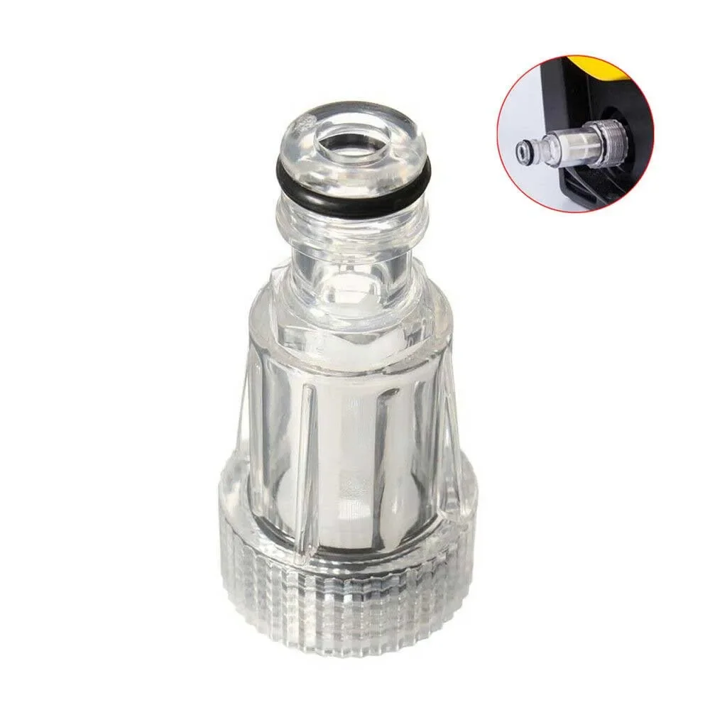 2pcs/set 2.4*8 Cm Water Filter Connection New Car Clean Washer High Pressure Tool For Karcher Fit Any Pressure Washers