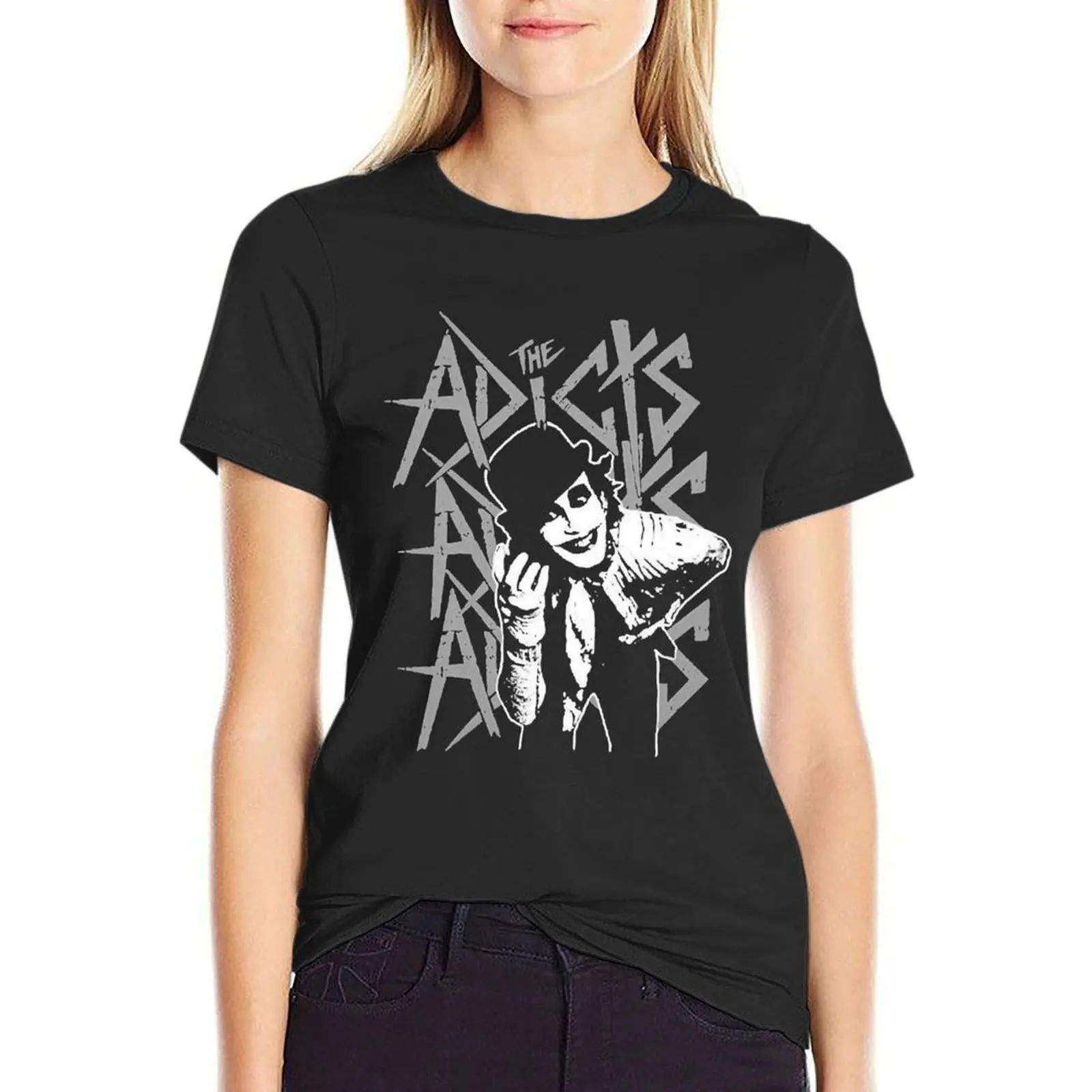 

The Adicts Band - British punk band T-Shirt funny anime clothes T-shirt Women