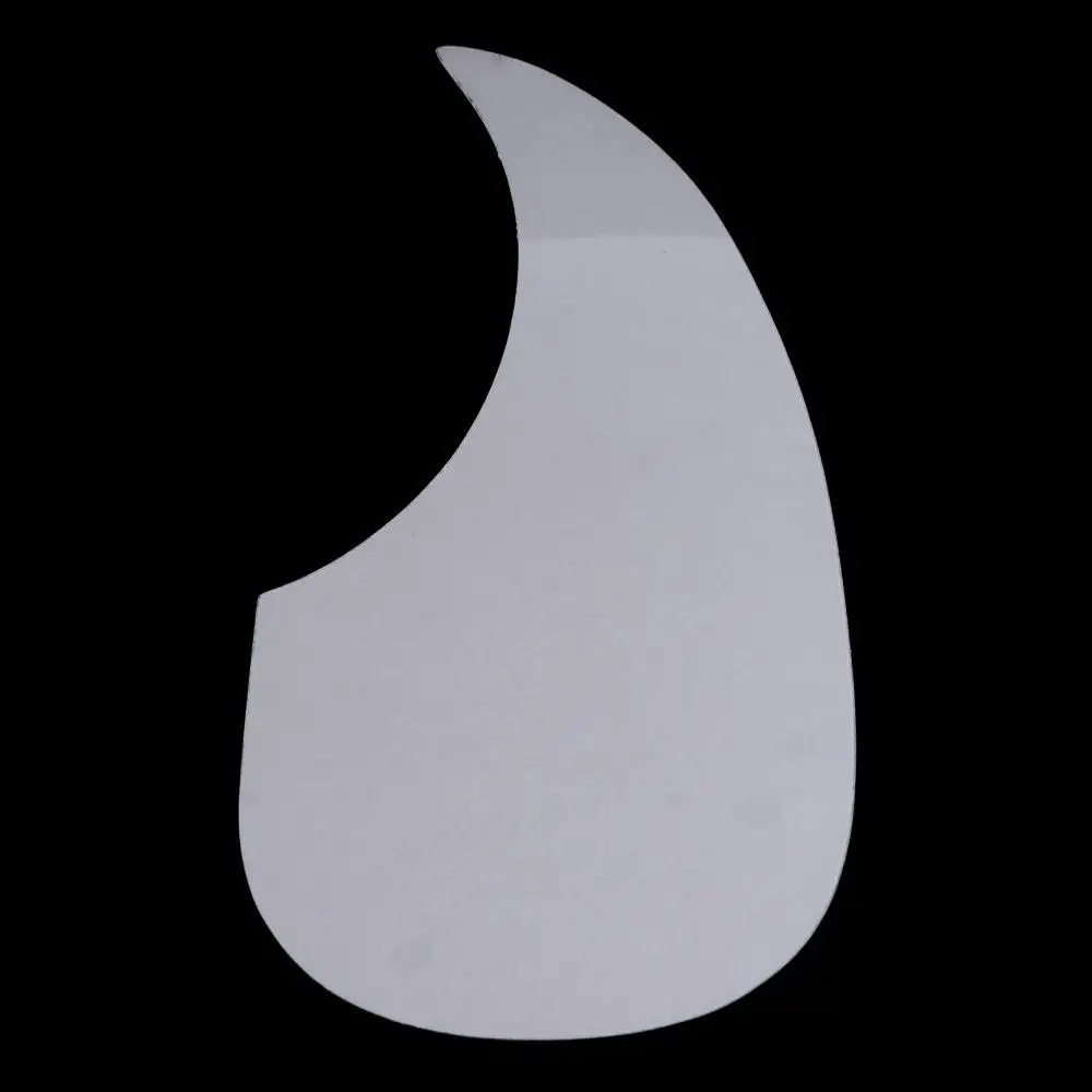 ABS Transparent Guitar Guard Bird-shaped Water-shaped Transparent Acoustic Guitar Pickguard Durable Replacement