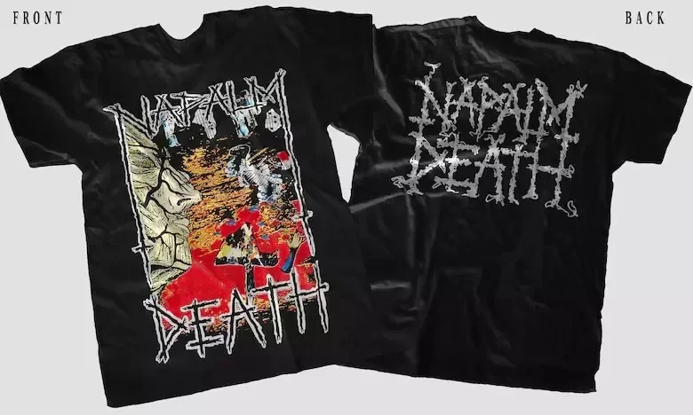 Napalm Death BAND Harmony Corruption T Shirt Full Size S-5XL
