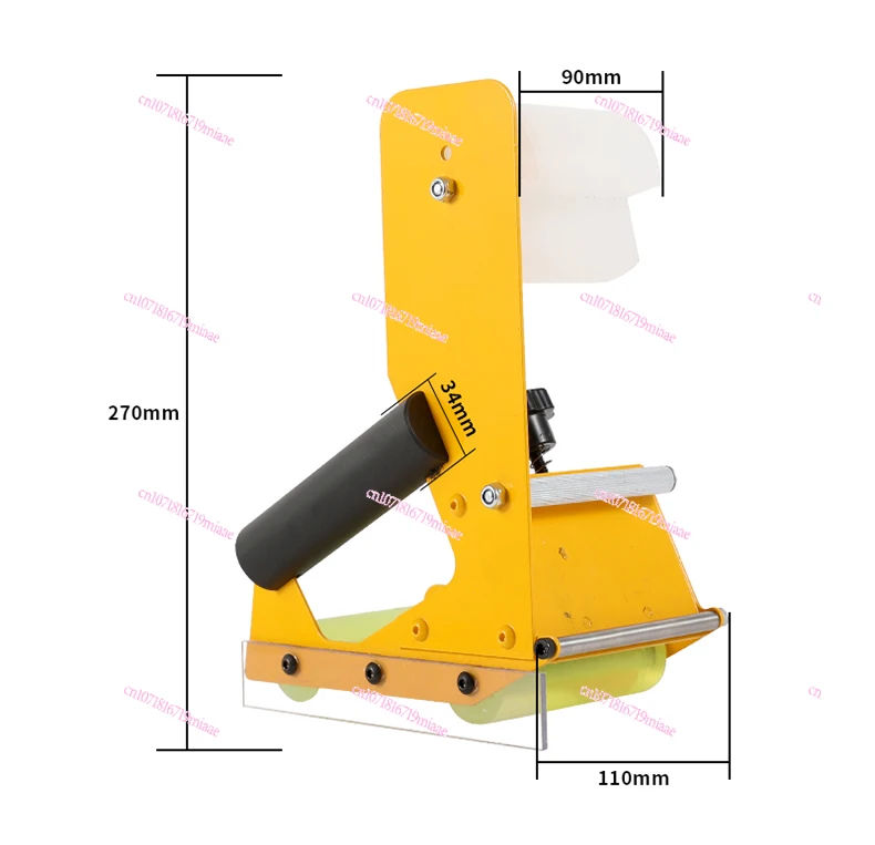 Aluminum film machine Lightweight handheld film feeder Aluminum profile film feeder Door and window mucosa artifact tool