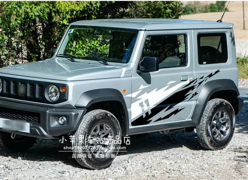 Car stickers FOR Suzuki Jimny body decoration personality decals door side skirt modification creative Film