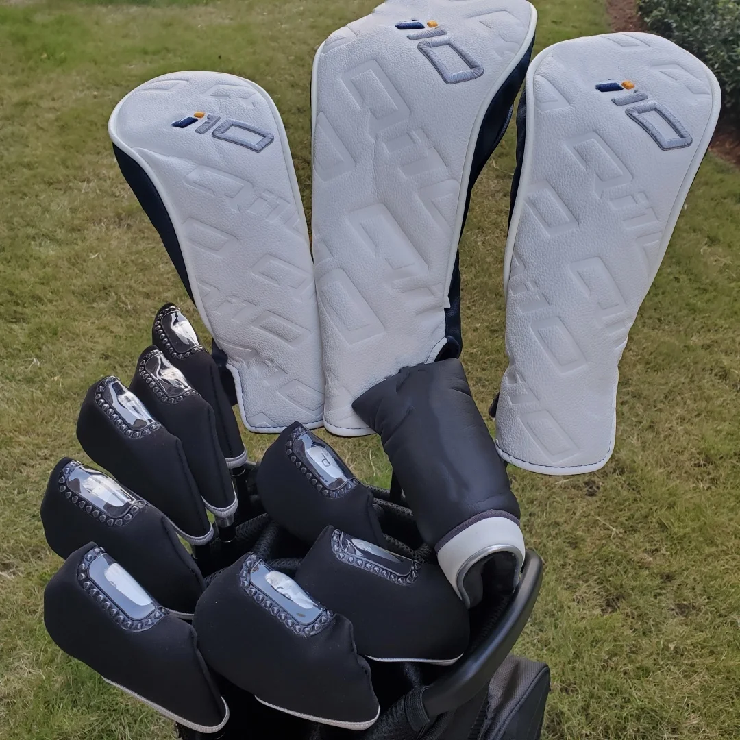 2026New Men Golf Complete Set Q10 Golf Driver Wood Irons Putter Golf Clubs Full Set Graphite Shaft Headcover Christmas gifts