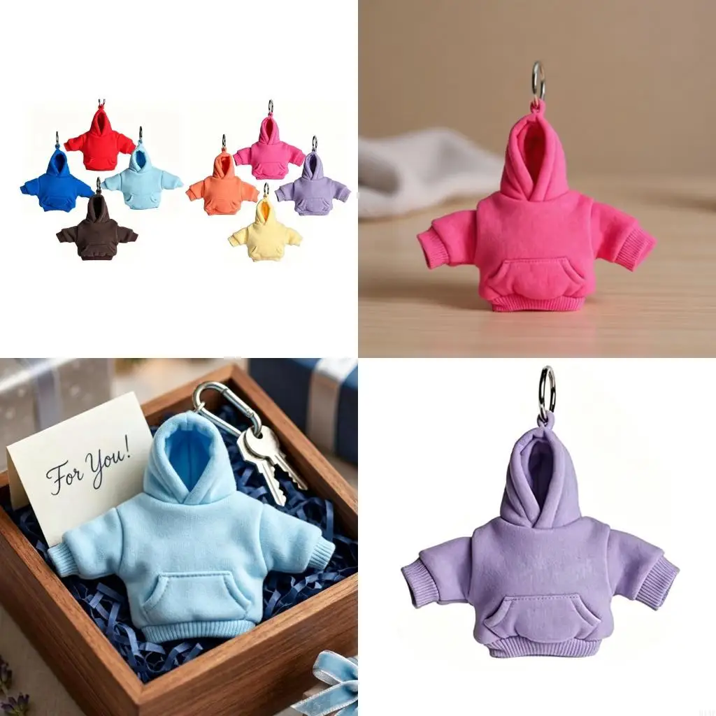 91AF Unique Hoodie Inspired Keychain Stress Ball For Relaxation And Organization
