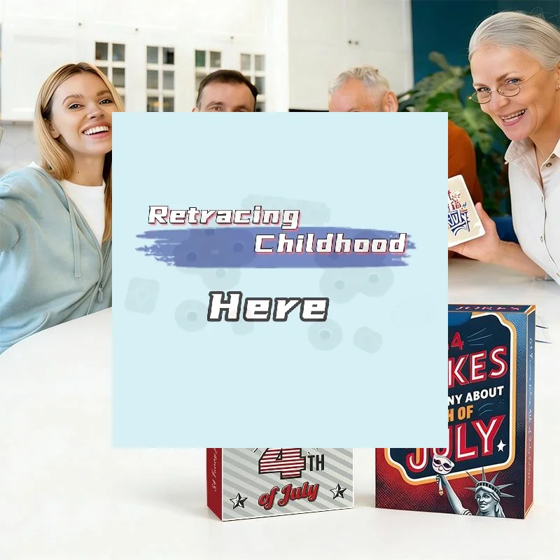 

54pcs/Box Funny Jokes Independent Day Fun Card Family Entertainment Parent-child Interaction Game-TOY