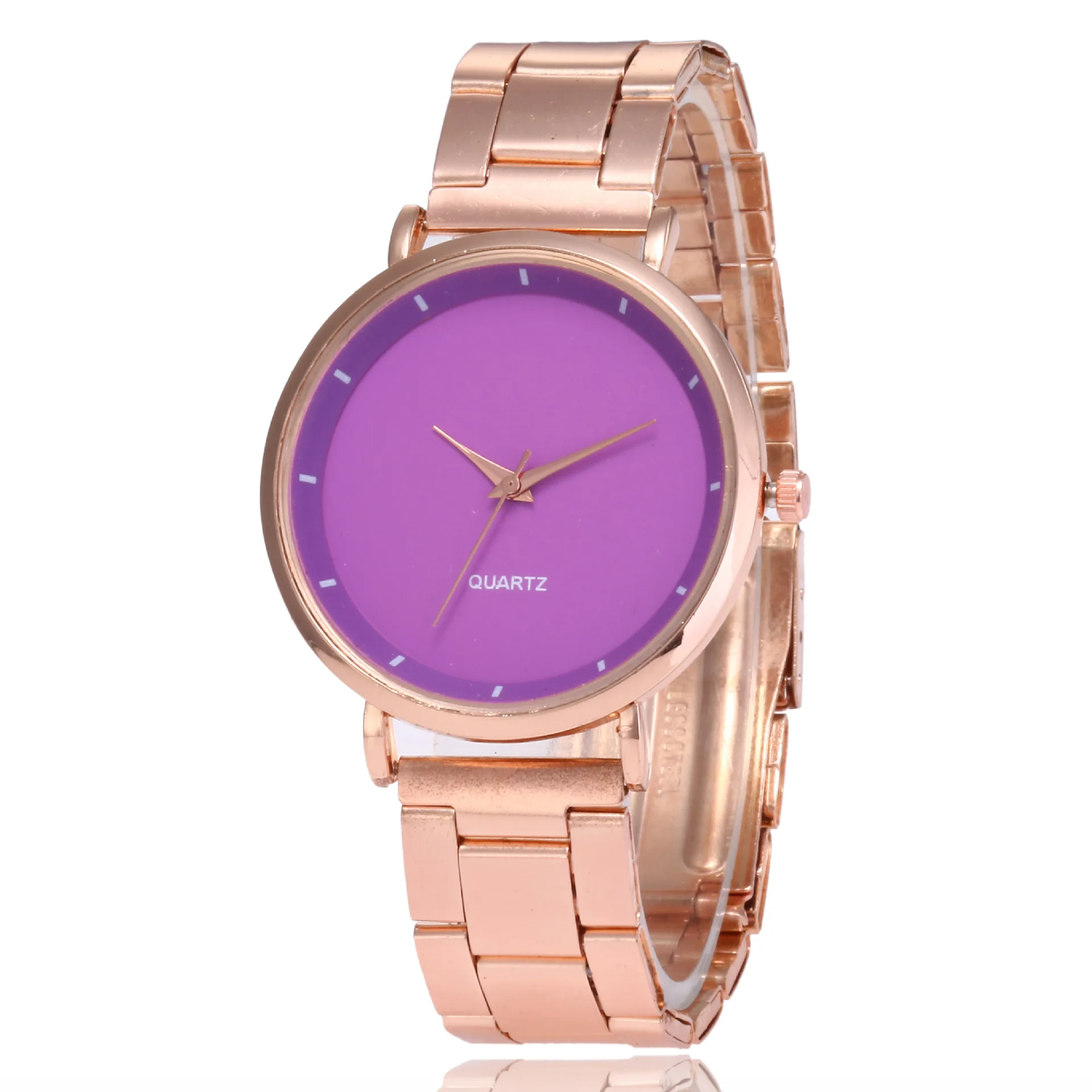 Reloj de lujo de oro rosa para Mujer, pulsera de negocios, regalo femenino, nuevo, 2023