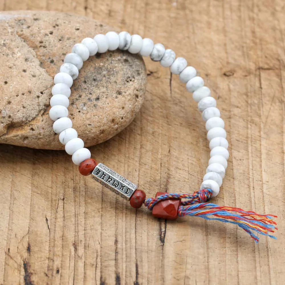 White Turquoise Red…