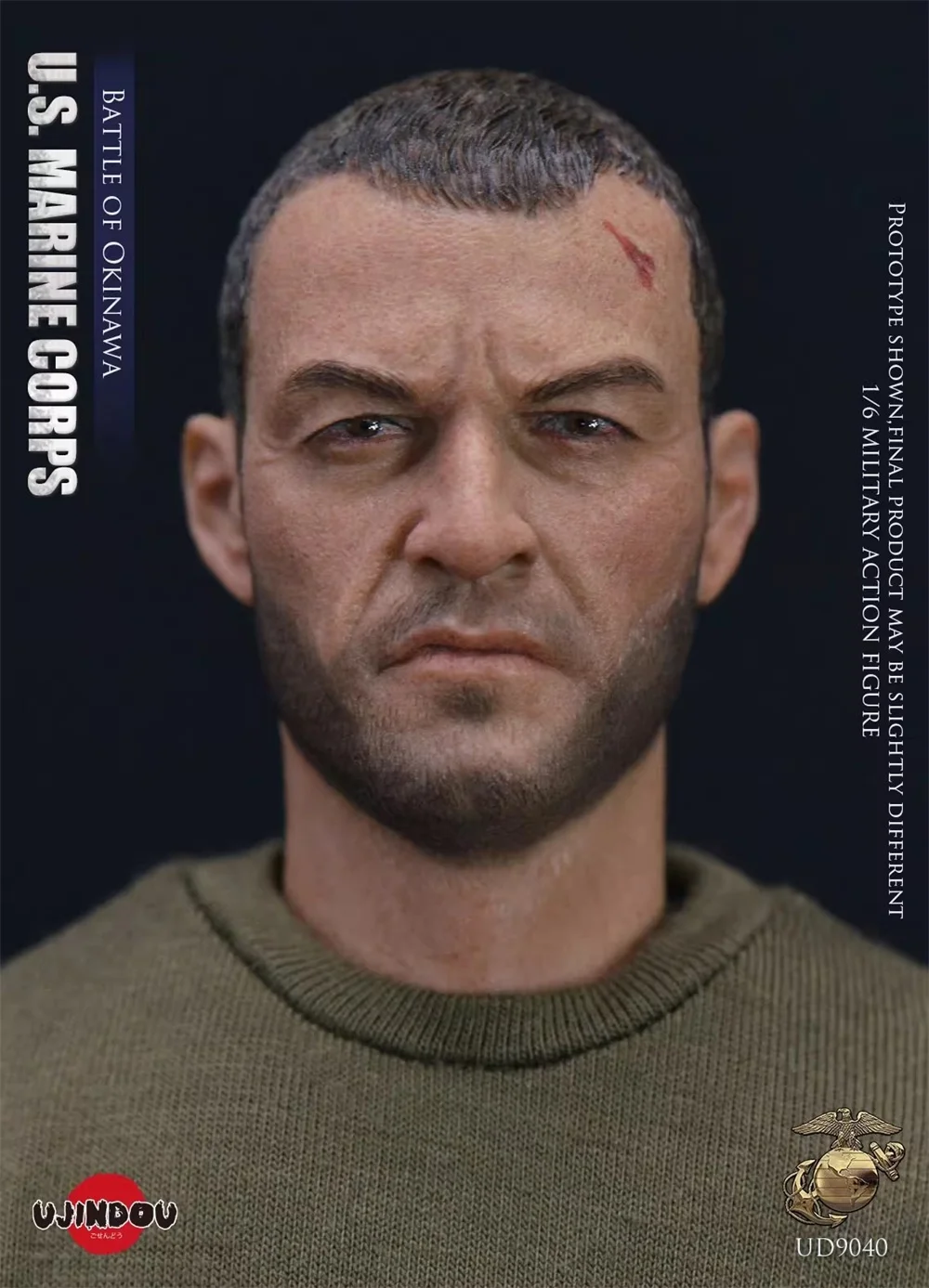 UJINDOU UD9040 Seconda Guerra Mondiale negli Stati Uniti. Soldato Doll Operation Set completo di action figure mobili regalo per i fan raccolgono in magazzino 1/6