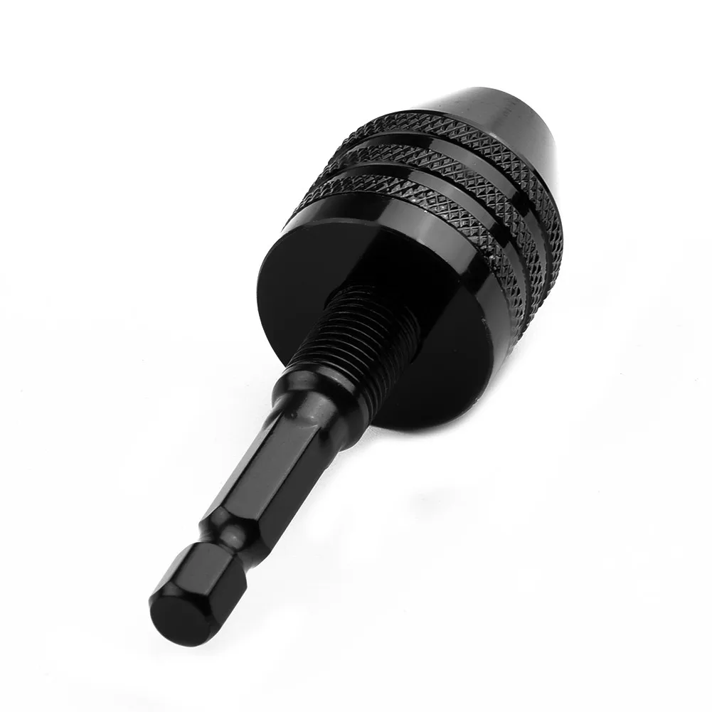 Keyless Drill Chuck Quick-change Hex Shank For Instant Swaps Keyless Chuck Finger Tightens Machinery Accessories