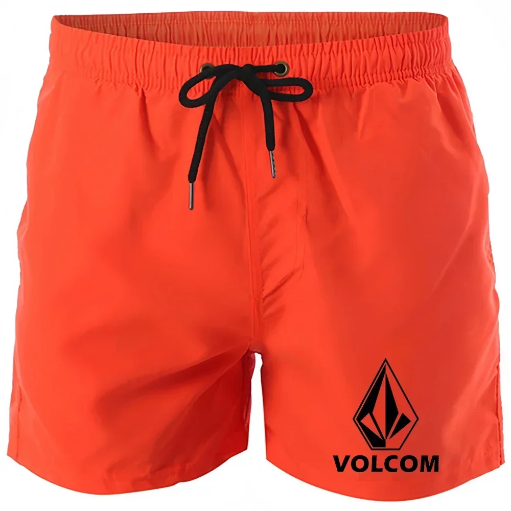 2024 Beach Shorts Men\'s  Sports Outdoor Shorts Fashion Training Loose Swimwear Shorts Male Breathable Quick Drying Surf Shorts