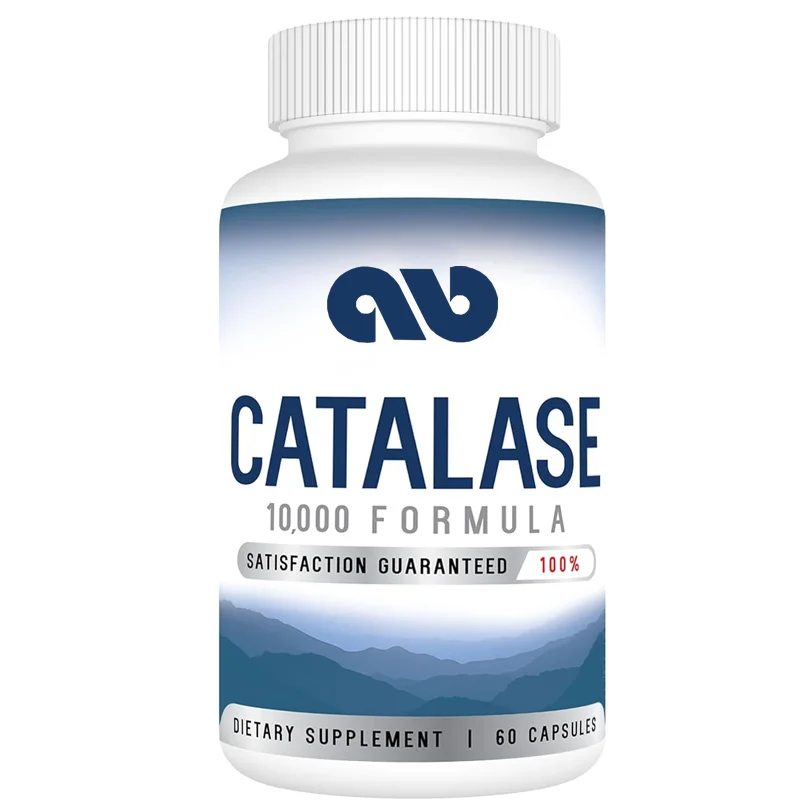 Catalase supplement 10000 contains saw palm, biotin, Fo Ti, and p-aminobenzoic acid -a hair supplement for strong and tough hair