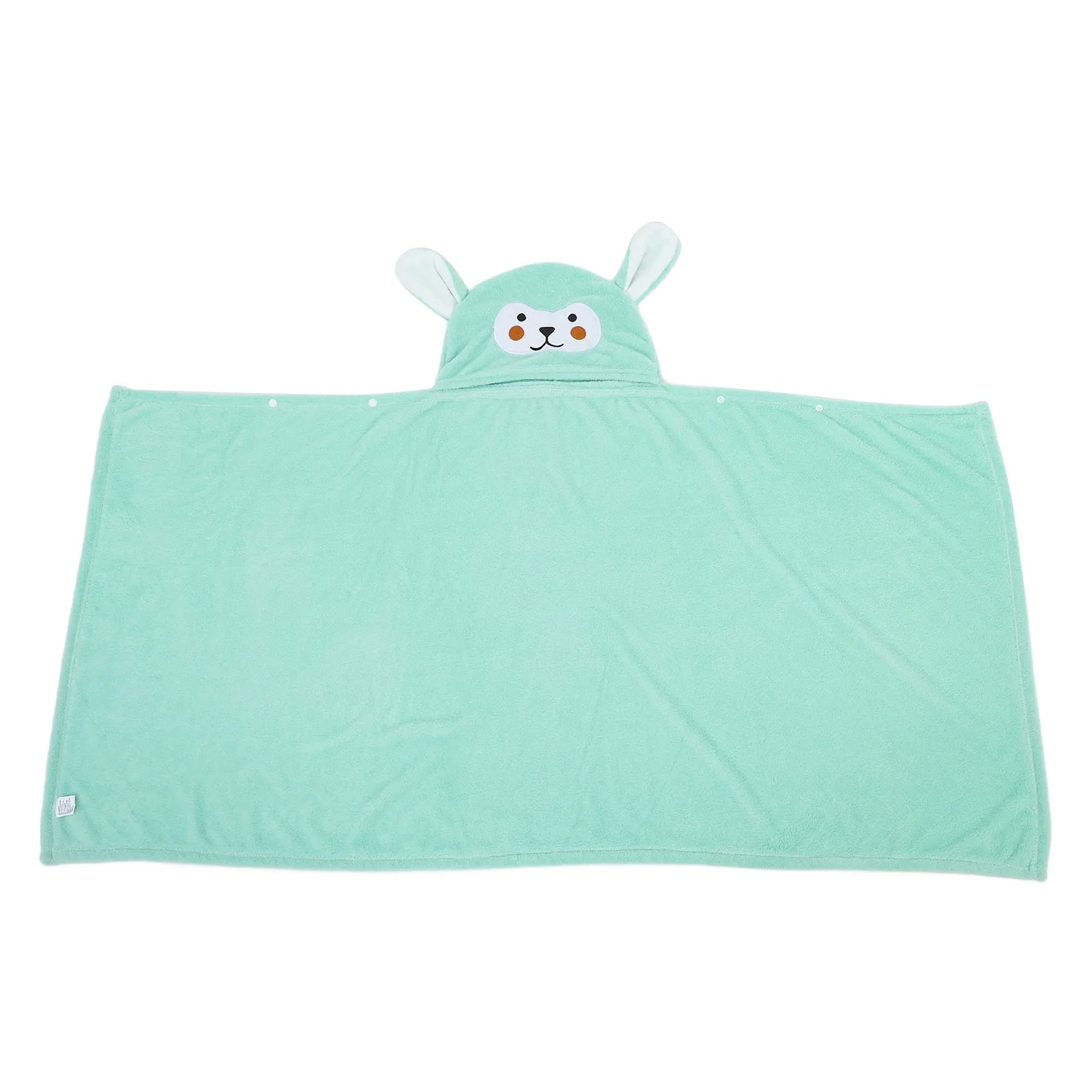 

Robe 's Bathrobe Wearable Blanket Ponchos Coral Fleece Absorbent Animal Towel