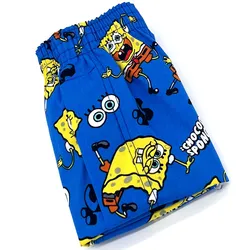 Unisex Underwear Shorts Cotton Woven Cartoon Loose Comfortable Pants Men's Lounge Sleep Bottoms