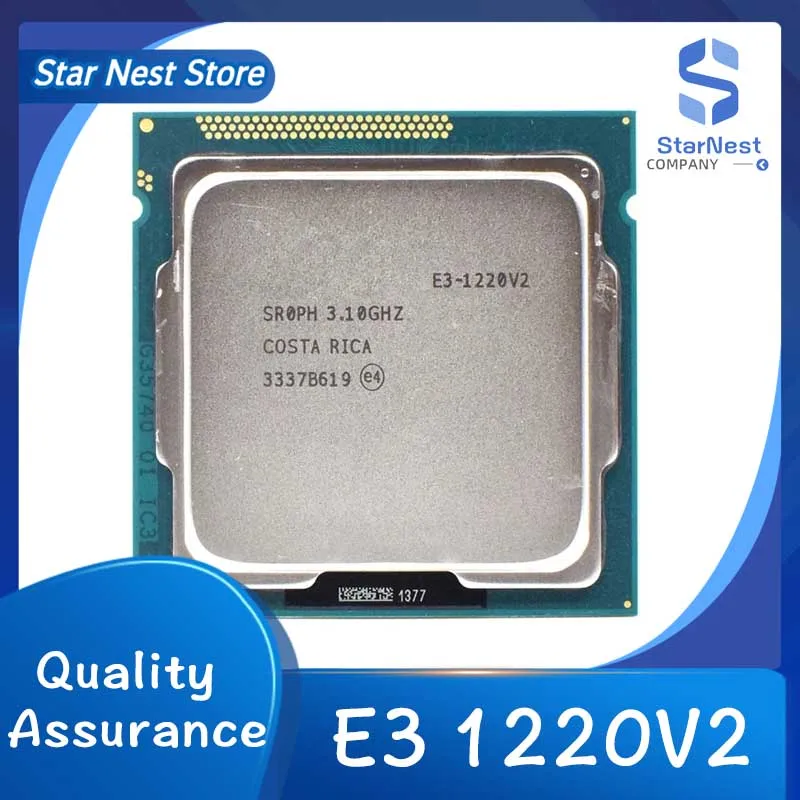 Xeon E3 1220 V2 1220v2 3.1GHz 4-Core LGA 1155 cpu processor