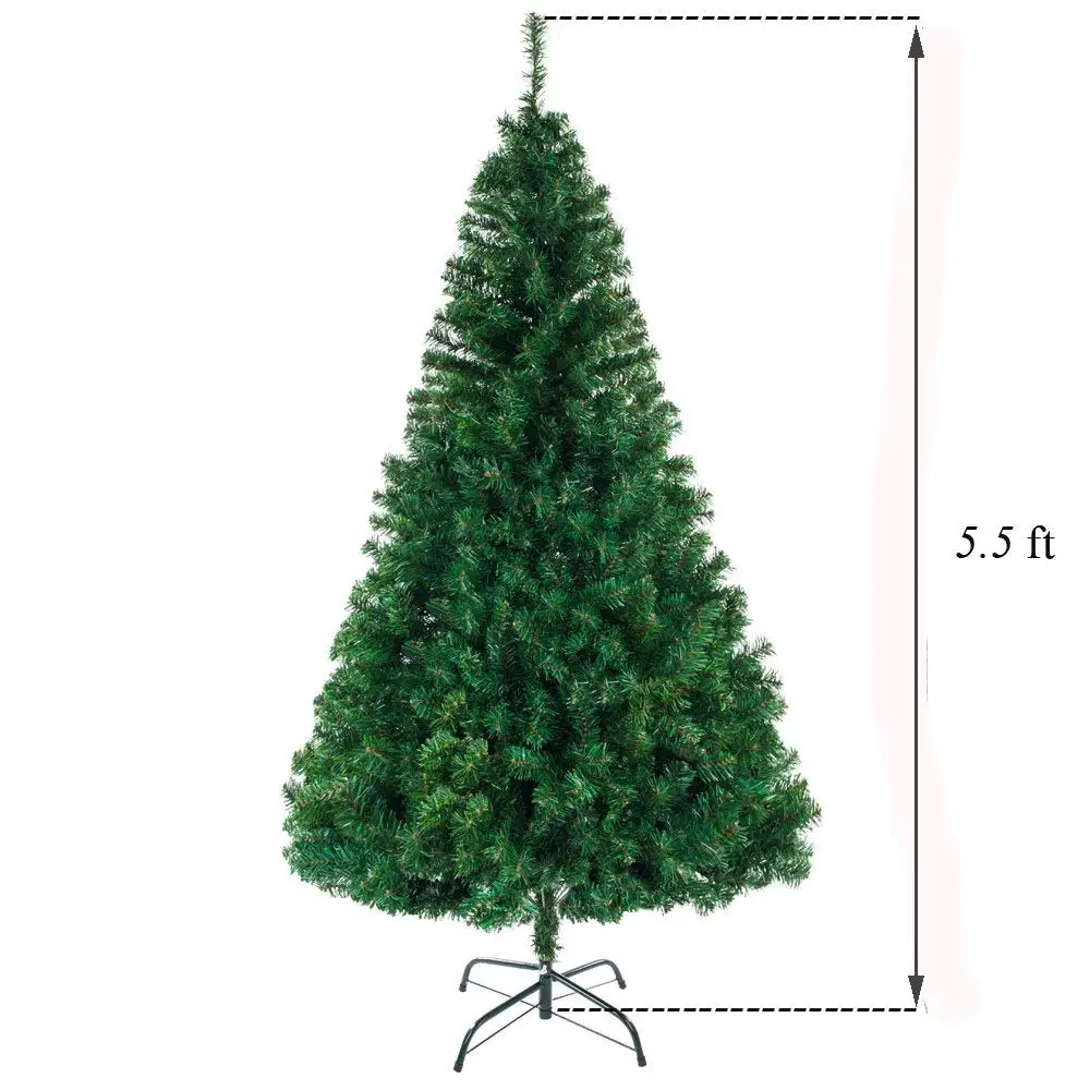 5.5ft 850 Branch Christmas Tree,Discover the Enchanting Beauty of the Traditional, Festive,