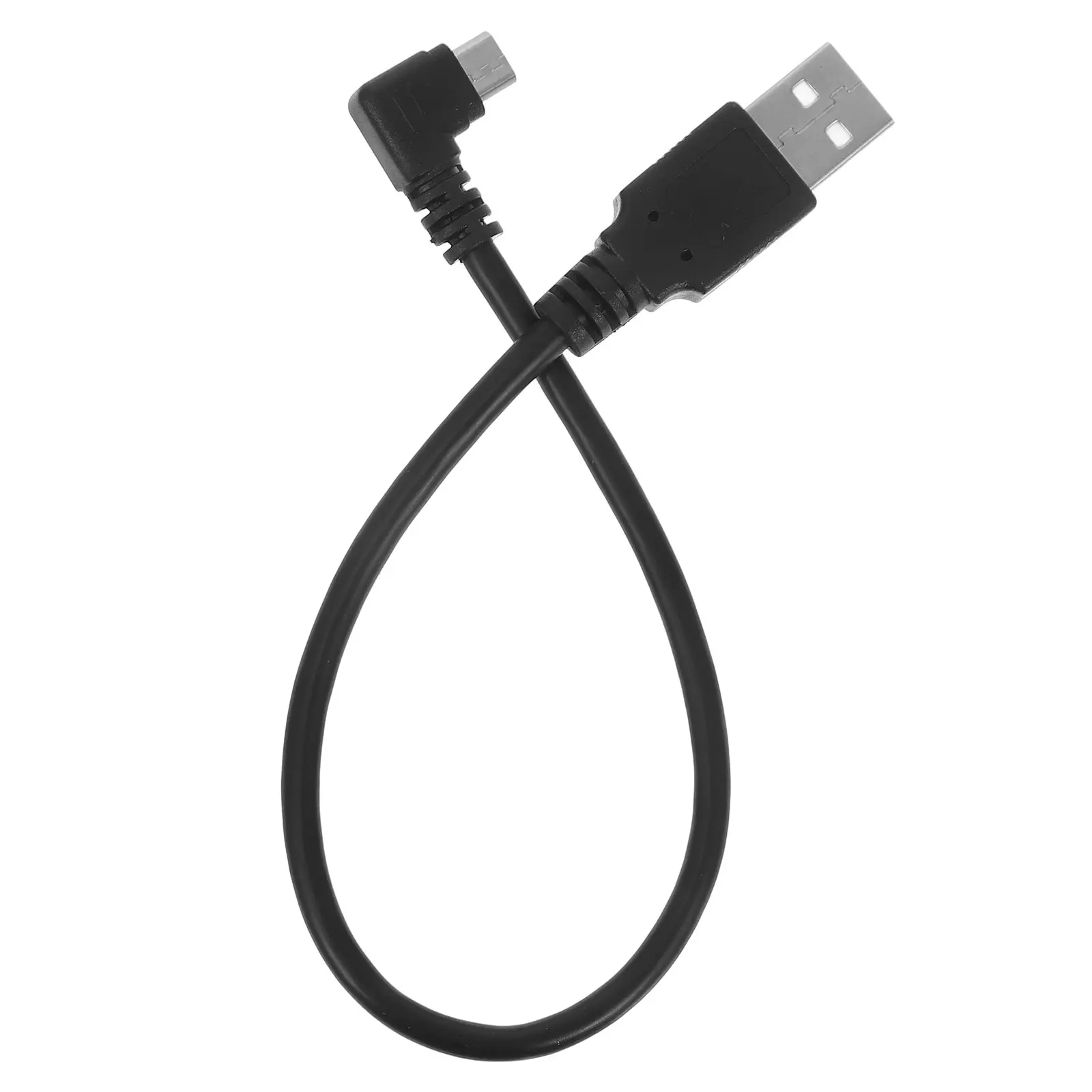 

Right Angle Micro USB Cable 90 Degree Dual Bend Fast Charge Heavy Duty Braided Short Cable for