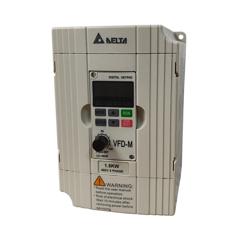 VFD037M23A 0.75/1.5/2.2/3.7/5.5kw Delta inverter  three-phase 220V/380V original